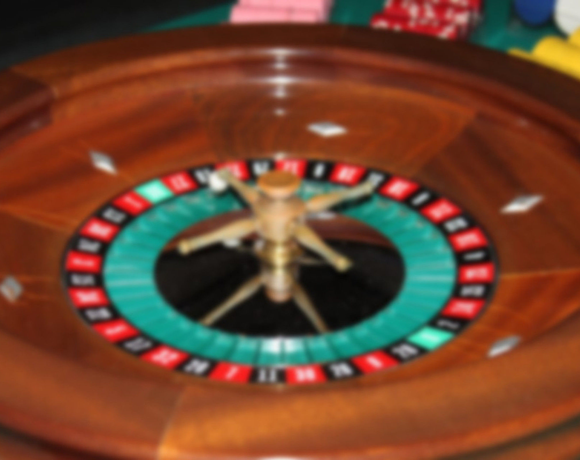 Guests playing blackjack at an NJ Casino Nights party